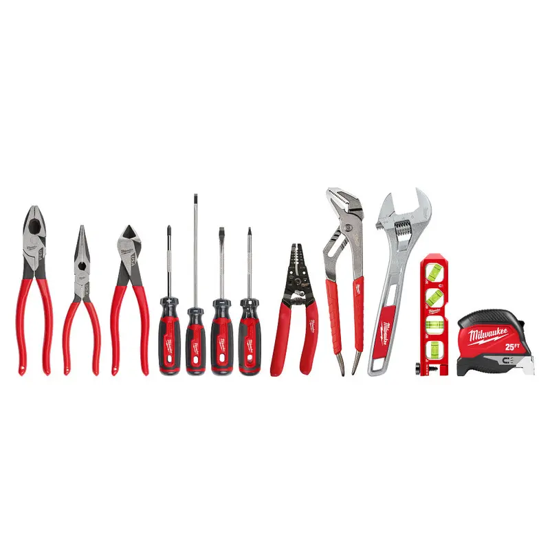 Milwaukee 12-Piece Electrical Hand Tool Set (48-22-0144) 1
