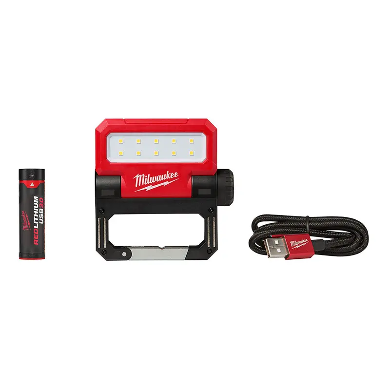 Milwaukee 2114-21 Usb-Rechargeable 550-Lumen Rover Flood Light With Pivot Head 1