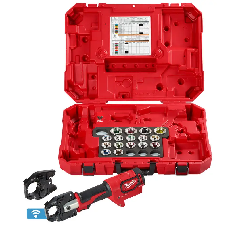 Milwaukee 2679-750Al M18 Force Logic 600 Mcm Cordless Crimper Kit With Battery And Charger 1