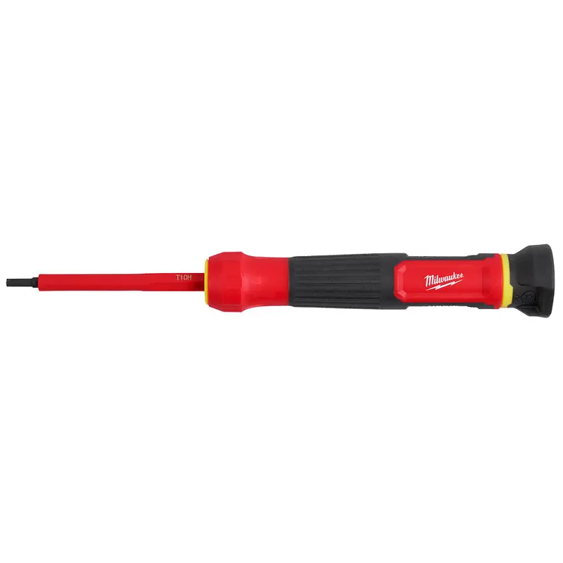 Milwaukee 48-22-2217 Precision 8-In-1 Insulated Multi-Bit Screwdriver – 1000V Safety Rated 1