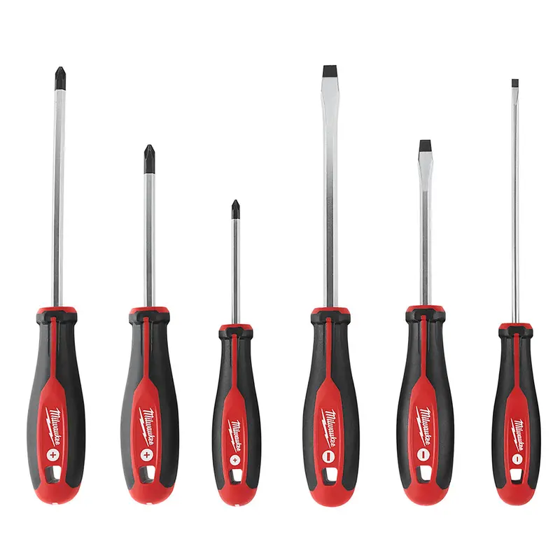 Milwaukee 48-22-2706 6-Piece Multi-Tip Forged-Shank Wire Bending Screwdriver Set 1