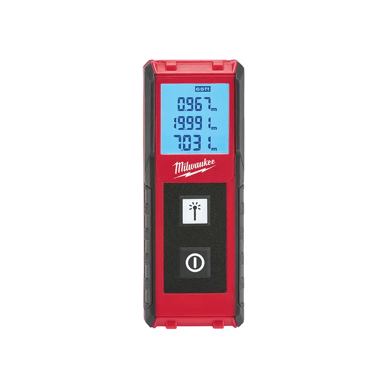 Milwaukee 48-22-9801 65-Foot Laser Distance Meter With Impact-Resistant Housing 1