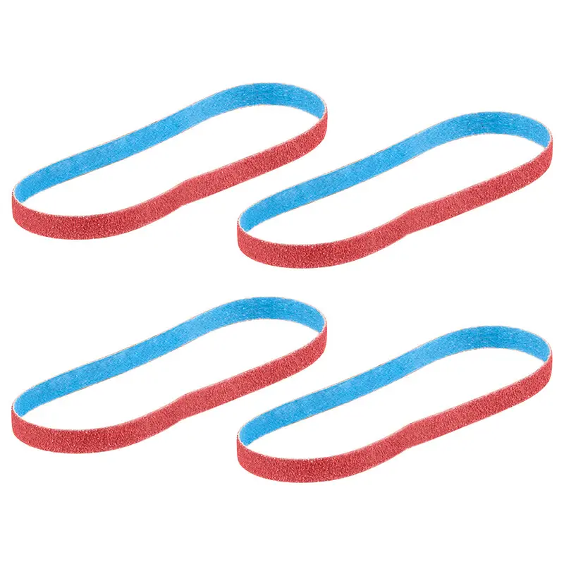 Milwaukee 48-80-7120 3/8" × 13" Band File Belts, 120 Grit — Pack Of 4 1