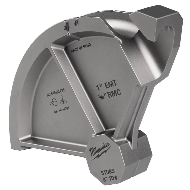 Milwaukee 49-16-0001 Conduit Bending Shoe – Compatible With 1" Emt And 3/4" Rmc 1