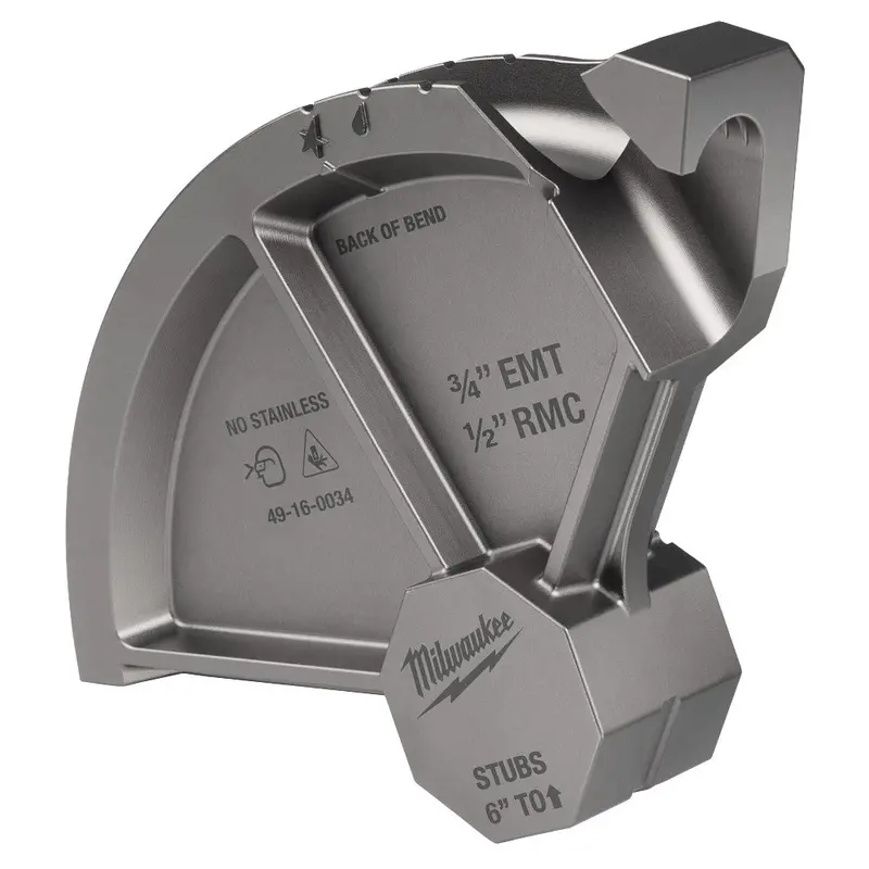 Milwaukee 49-16-0034 Conduit Bending Shoe — Compatible With 3/4" Emt And 1/2" Rmc 1