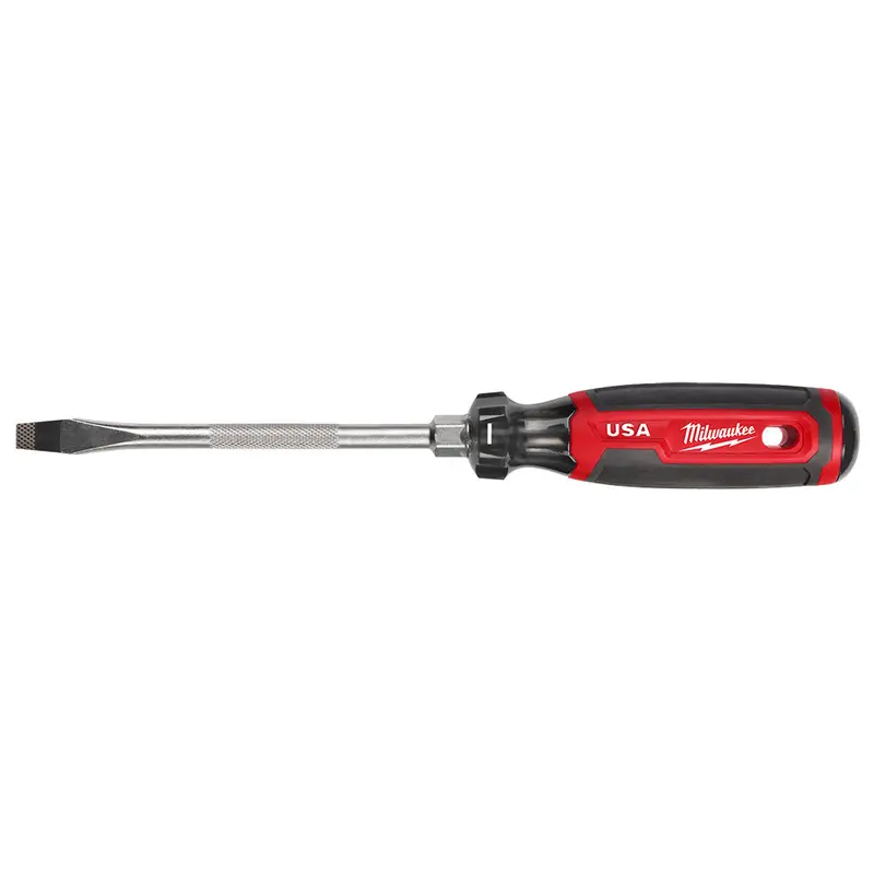 Milwaukee 5/16" Slotted Screwdriver – 6" Cushion-Grip Handle, Made In Usa 1