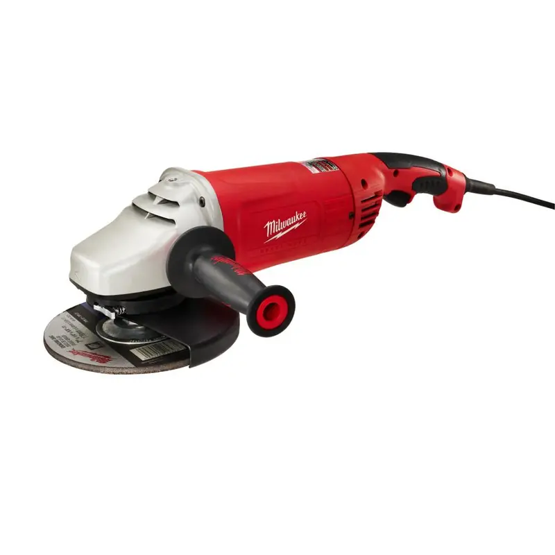 Milwaukee 6088-31 Reconditioned 120V Ac/Dc 15-Amp 7"/9" Large Angle Grinder With Auxiliary Handle 1