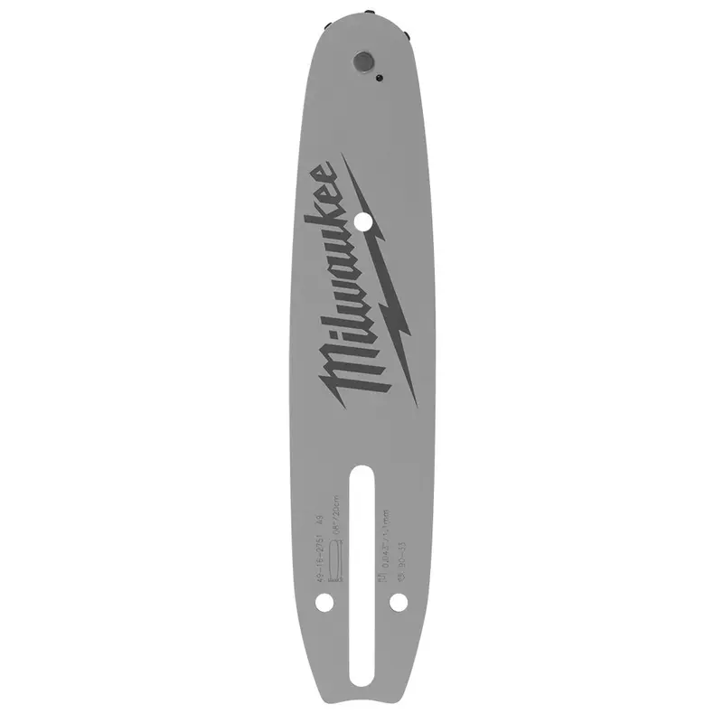Milwaukee 8-Inch Replacement Guide Bar For M18 Fuel Hatchet Pruning Saw 1