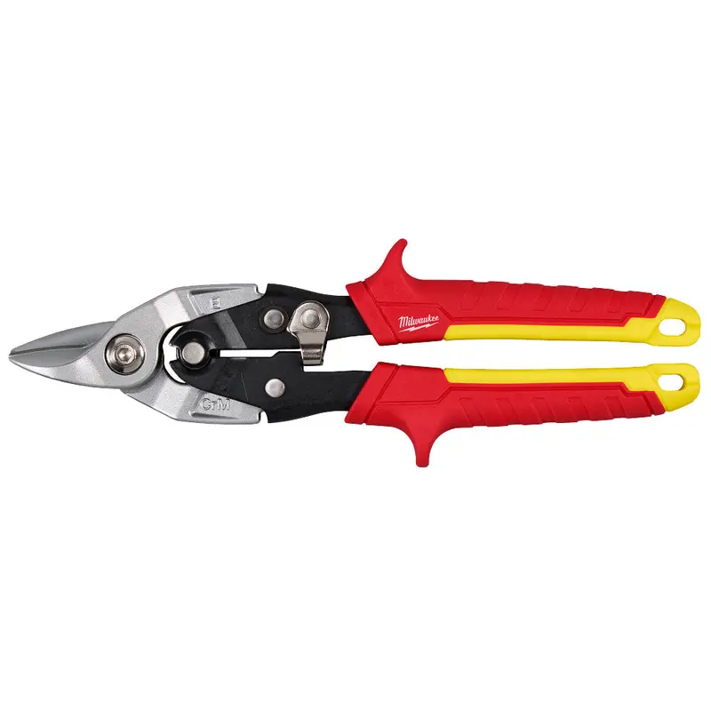 Milwaukee Bulldog-Style Aviation Snips – Color-Coded Heavy-Duty Design 1