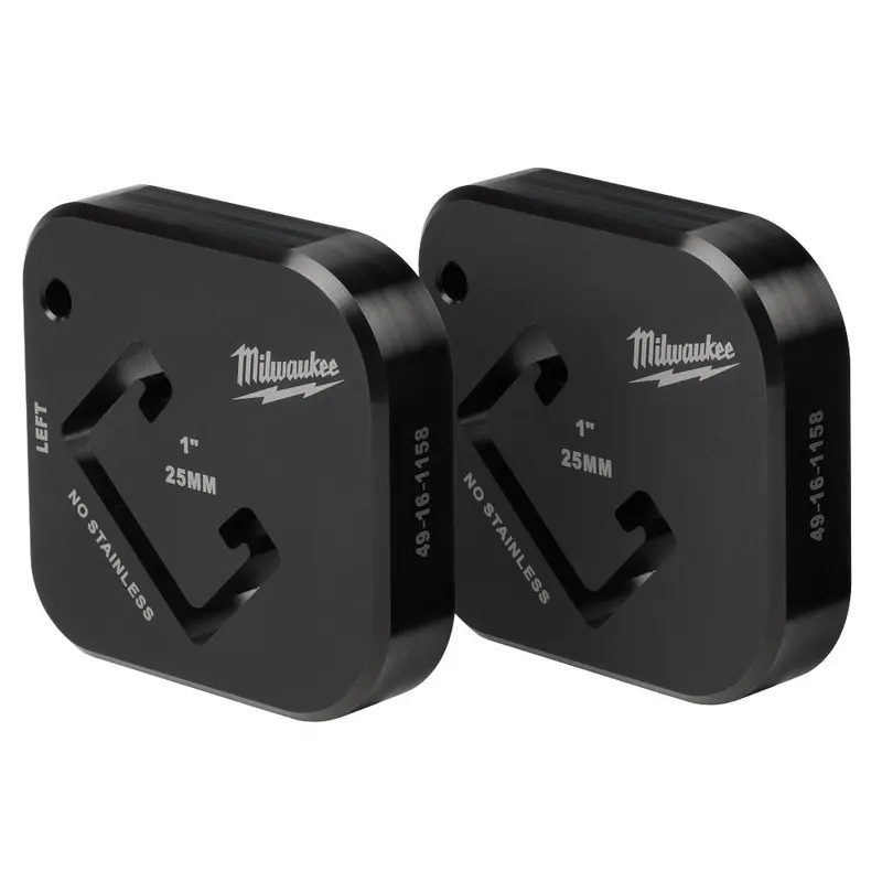 Milwaukee Heavy-Duty Single-Strut Shearing Dies – 1" × 1-5/8" Size 1