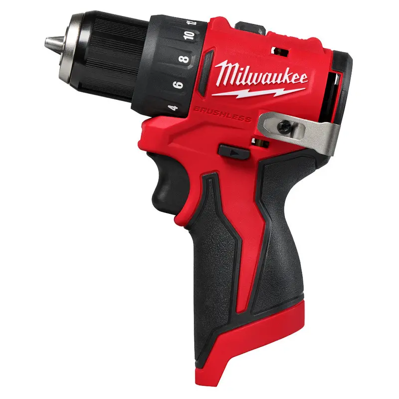 Milwaukee M12 12V 3/8" Subcompact Brushless Drill/Driver – Bare Tool 1