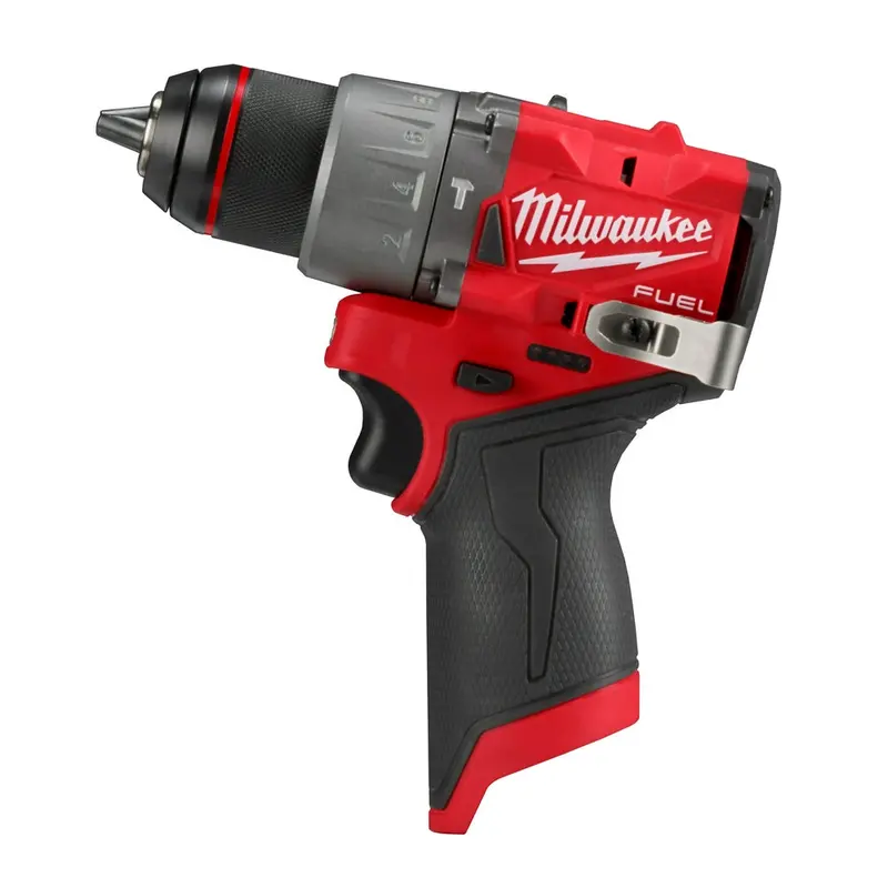 Milwaukee M12 Fuel 12V 1/2-Inch Hammer Drill/Driver – Compact Cordless, Refurbished 1