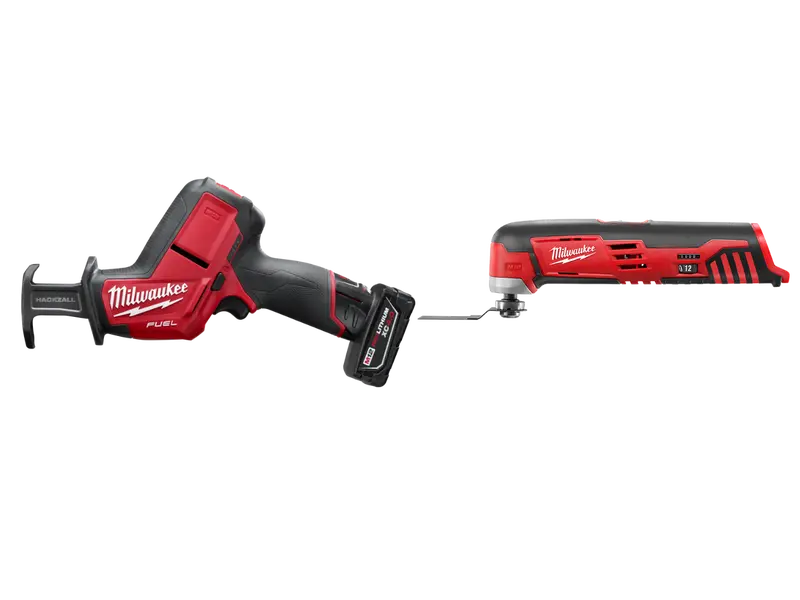 Milwaukee M12 Fuel Hackzall Reciprocating Saw Kit With Multi-Tool (2520-21Xcm) 1
