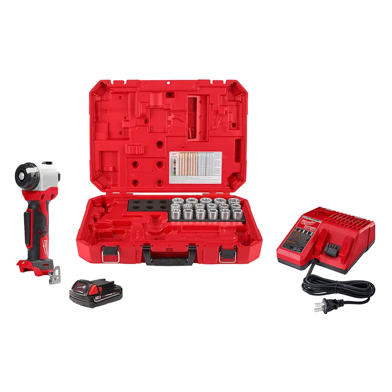Milwaukee M18 Cable Stripper Kit – Supports 17 Awg Cu Thhn/Xhhw Wires 1