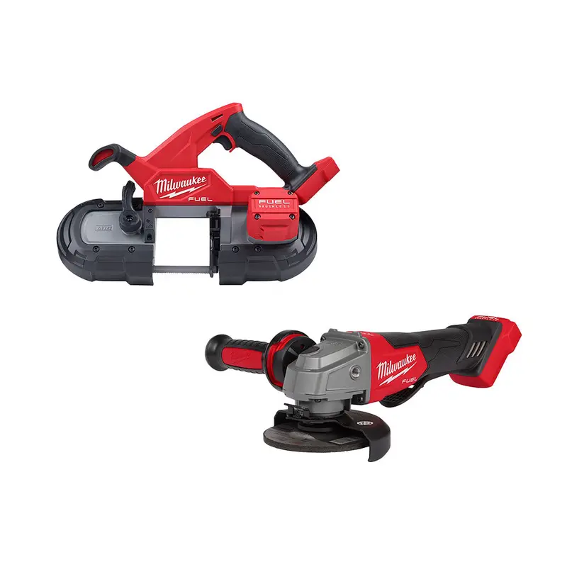 Milwaukee M18 Fuel 18V Compact Band Saw Kit With M18 Grinder 1