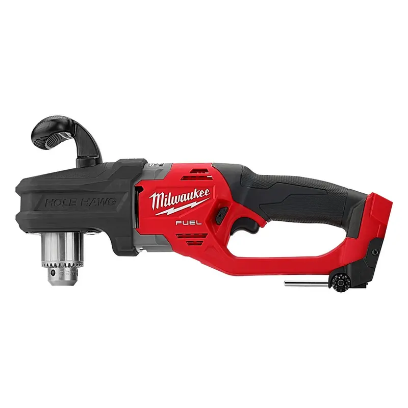 Milwaukee M18 Fuel 18V Right-Angle Hole Hawg Drill – 1/2-Inch Chuck, Refurbished 1