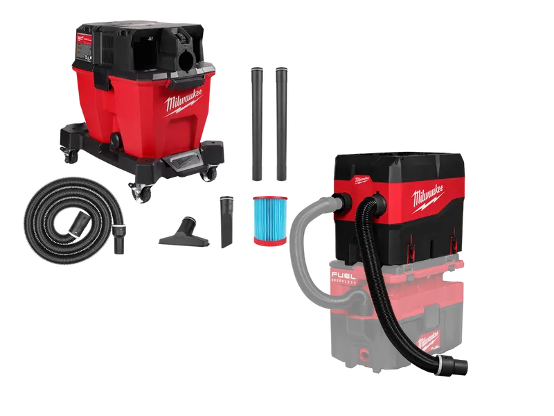 Milwaukee M18 Fuel 9-Gallon Wet/Dry Vacuum With Debris Separator (0920-20Ds) 1