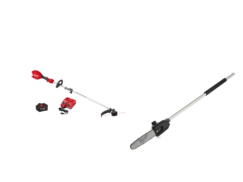 Milwaukee M18 Fuel Quik-Lok String Trimmer With Pole Saw Attachment (3016-21Stps) 1