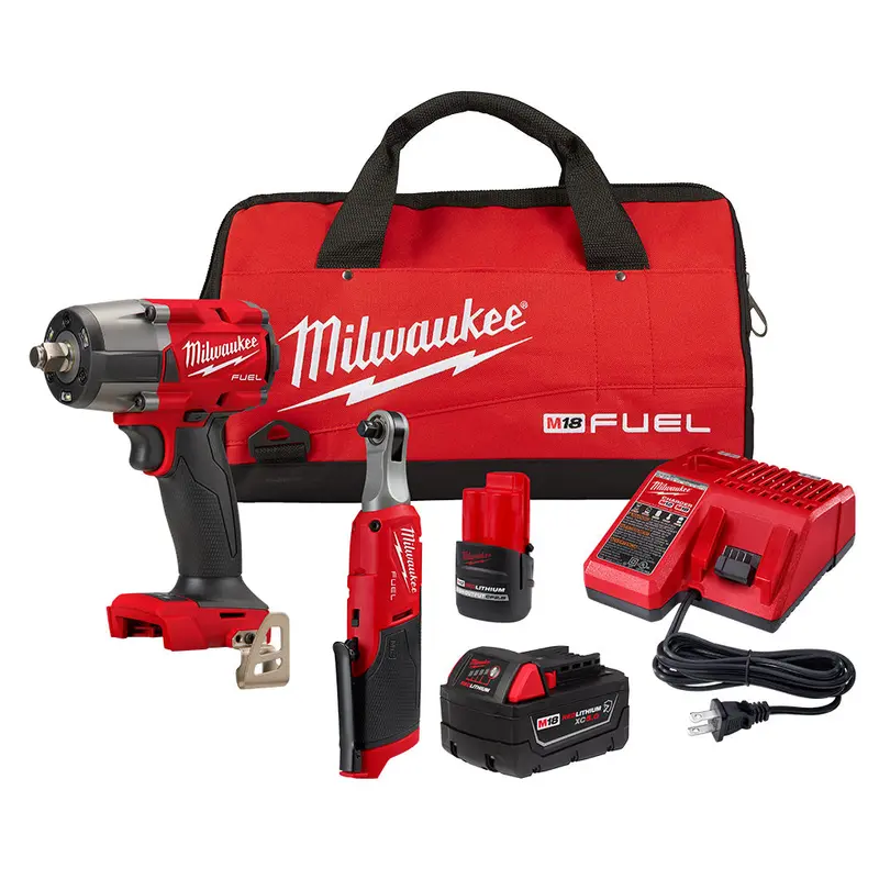 Milwaukee M18 & M12 Fuel 2-Tool Cordless Combo Kit 1