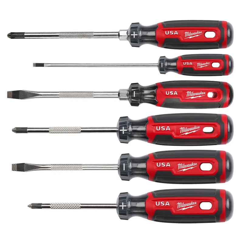 Milwaukee Mt200-6 Cushion-Grip Screwdriver Set – 6-Piece, Usa-Made 1