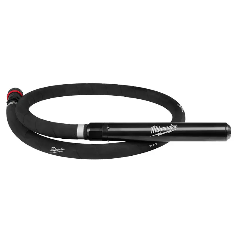 Milwaukee Mx Fuel 7-Foot Concrete Vibrator Whip With 1.75-Inch Head (48-37-0718H) 1