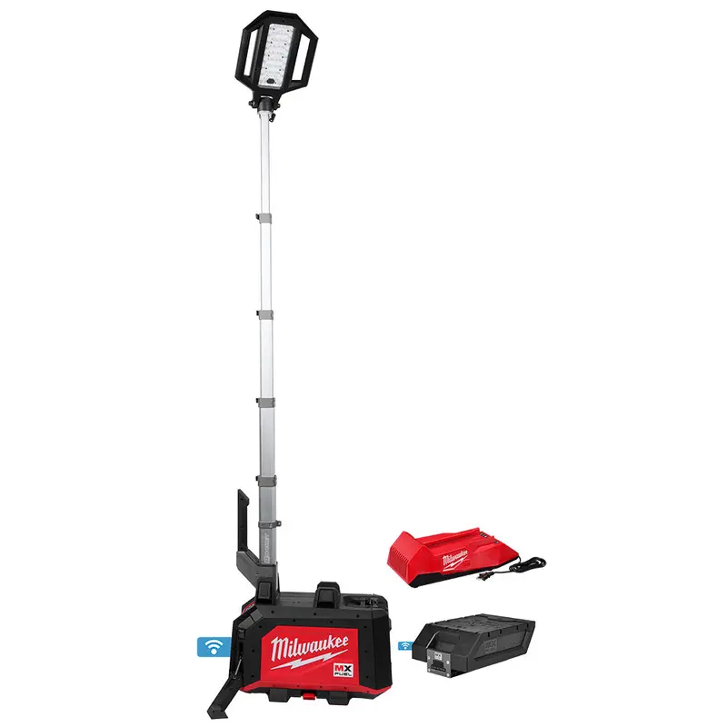 Milwaukee Mxf040-81Xc Mx Fuel Cordless Compact Site Light – Reconditioned, Portable Led Illumination 1