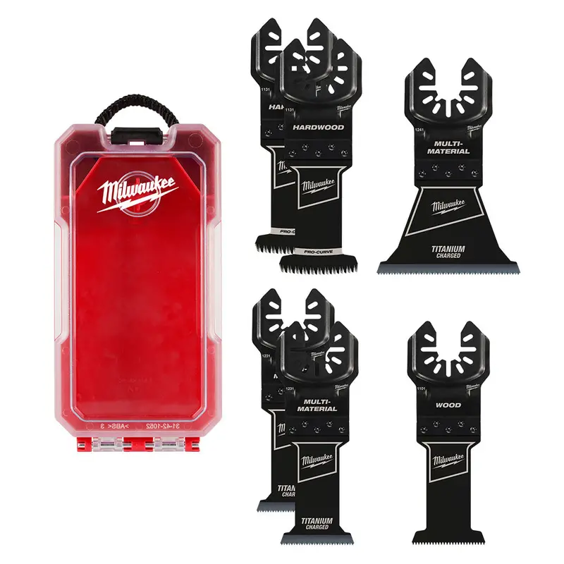 Milwaukee Open-Lok 6-Piece Oscillating Multi-Tool Blade Kit 1