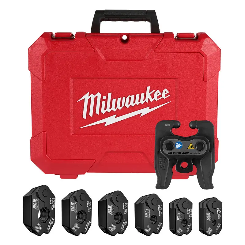 Milwaukee Rls Pivoting Press Ring Kit (1/4"–7/8") For M12 Press Tool 1