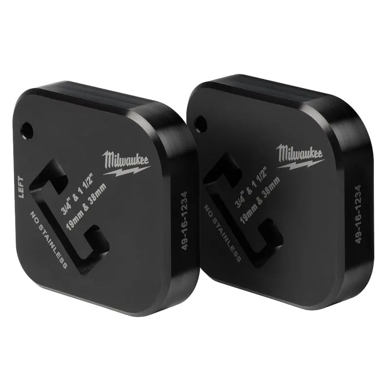 Milwaukee Single-Strut Shearing Dies – 3/4" × 1-1/2" Heavy-Duty Design 1