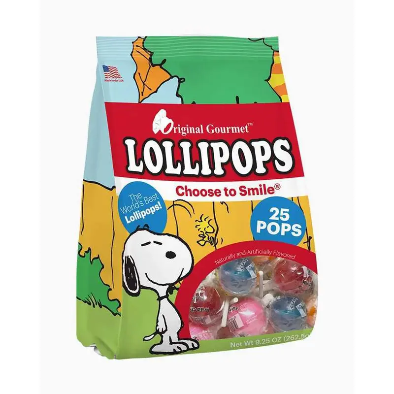 Original Gourmet Snoopy-Themed Lollipops – Pack Of 25 1