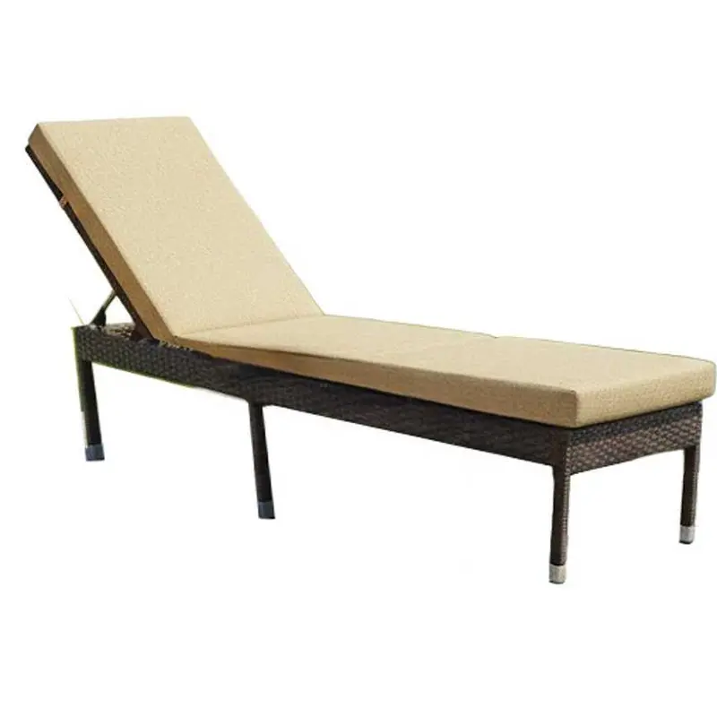 Outdoor Chaise Lounge Cushions – 72-Inch All-Weather Seat Pad Set 1