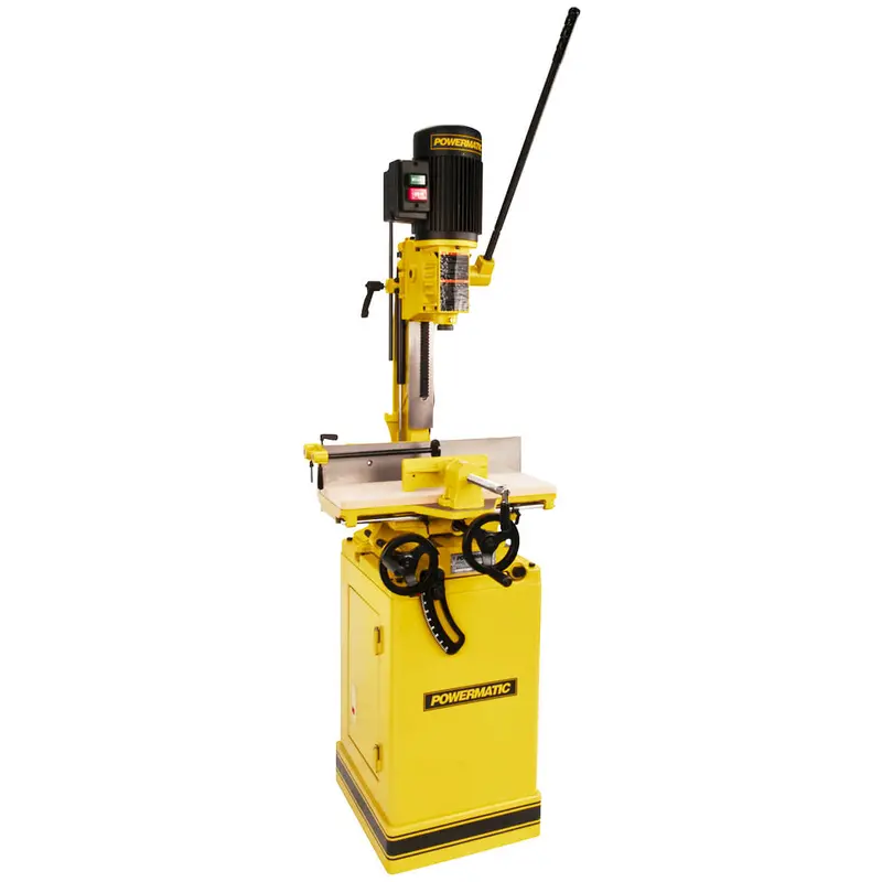 Powermatic 719T Tilt-Table Mortiser With Stand – 1Hp, Dual-Voltage (115/230V) Benchtop Model 1