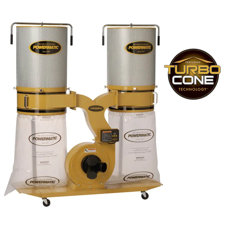 Powermatic Pm1900Tx-Ck1 Dust Collector – 3Hp, 1-Phase, 230V With Canister Filter Assembly 1