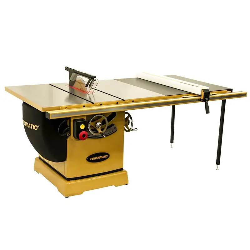 Powermatic Pm375350K 50-Inch 7.5 Hp 3-Phase Rip Table Saw With Accu-Fence (230/460V) 1