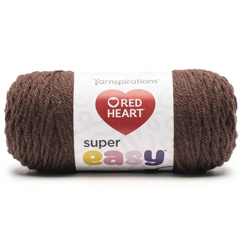 Red Heart Super Easy Acrylic Yarn – 8.8 Oz Soft Knitting & Crochet Skein 1