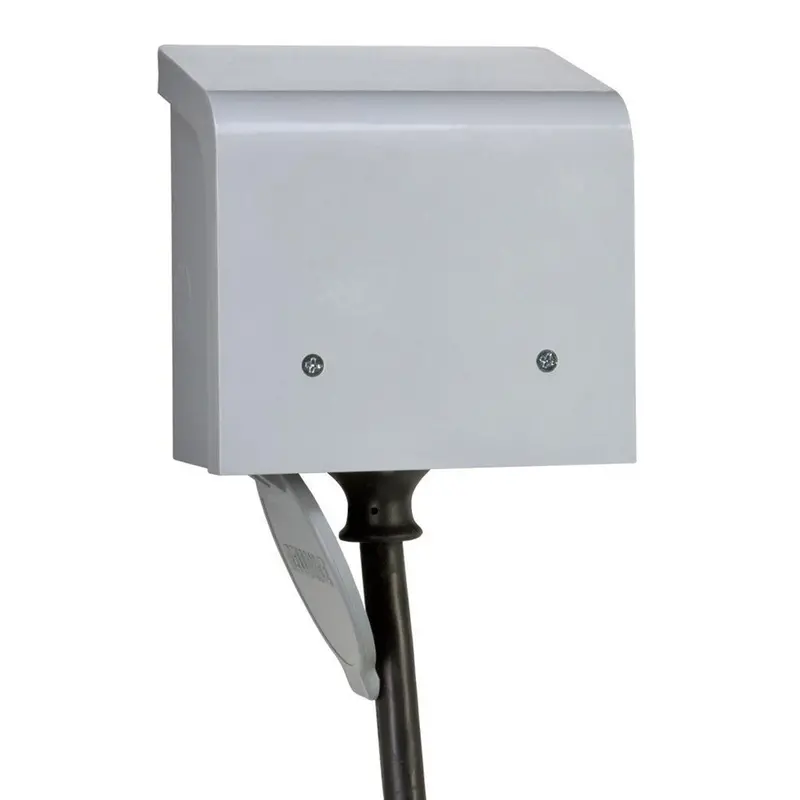 Reliance Pbn50 Non-Metallic 50-Amp Power Inlet Box – 12,500-Watt, 120/240-Volt 1