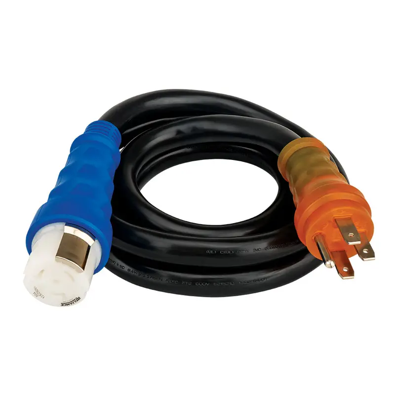 Reliance Pc5010-14M 50-Amp Generator Power Cord – 10-Foot, 6-Gauge, 250V 1