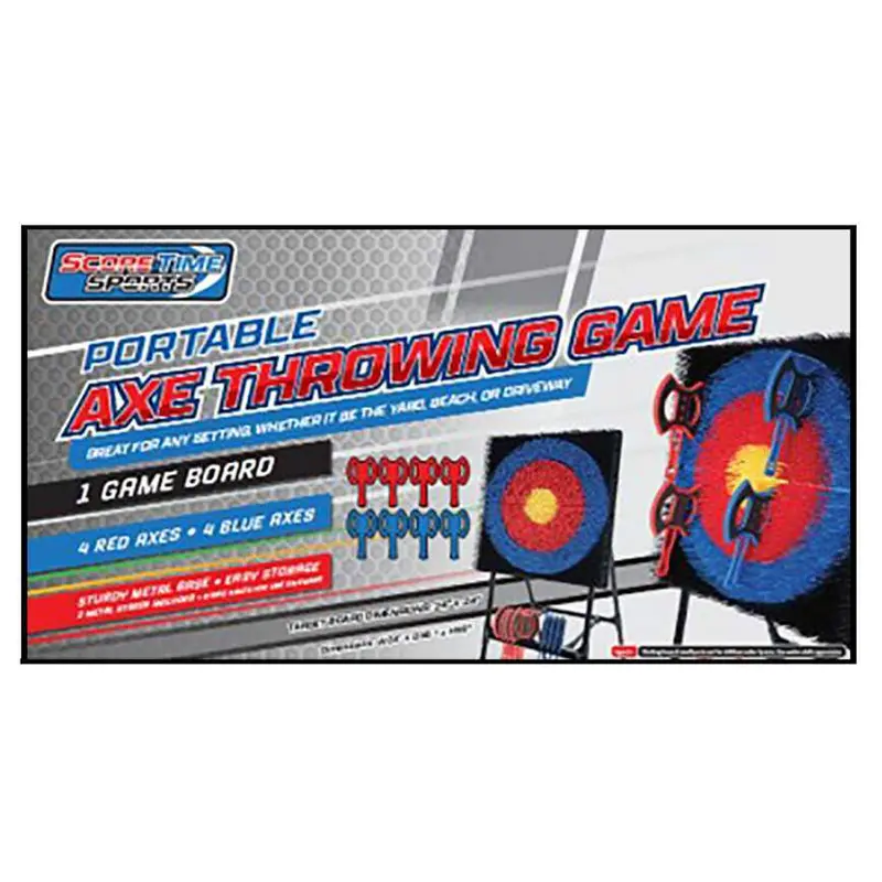 Score Time Jumbo Axe Throwing Game Set – 59-Inch Target Board 1