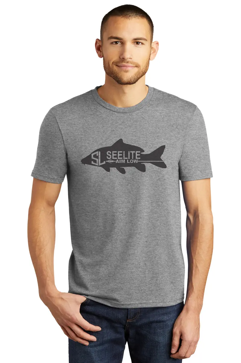 Seelite 'Aim Low' Angler-Themed T-Shirt 1