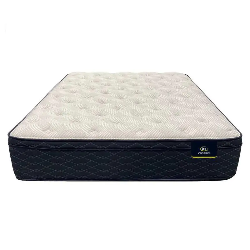 Serta Bayport Eurotop Innerspring Mattress – Supportive Full-Size Bed 1