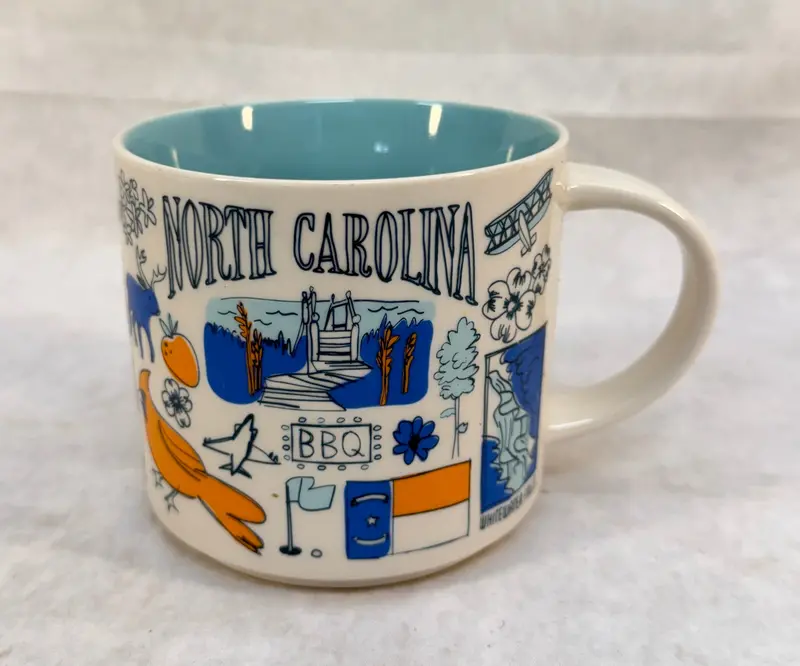 Starbucks North Carolina 'Been There' Collector Mug – 2021 Limited Edition 1