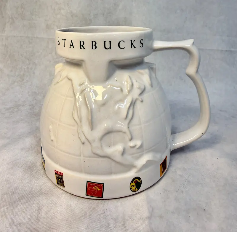 Starbucks World Globe Travel Mug – 5-Inch Stainless Steel Coffee Tumbler 1