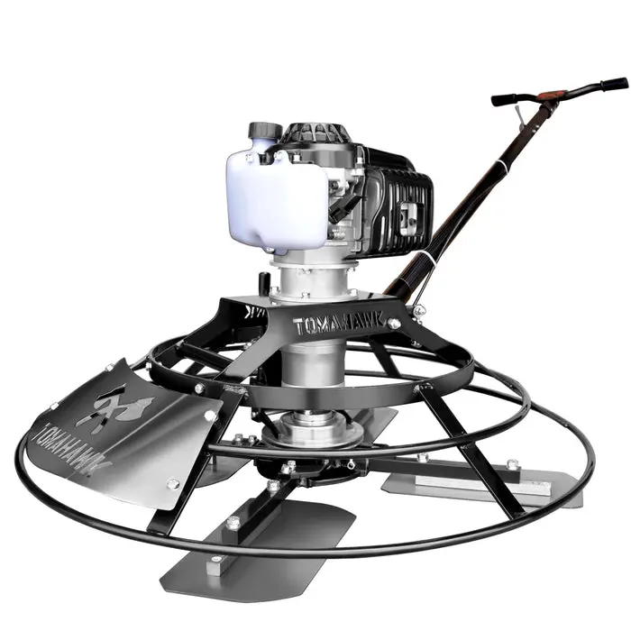 Tomahawk Power Jxpt30T 30" Gas-Powered Porta-Trowel – 37Cc Engine, 18-Foot Bull Float Handle 1