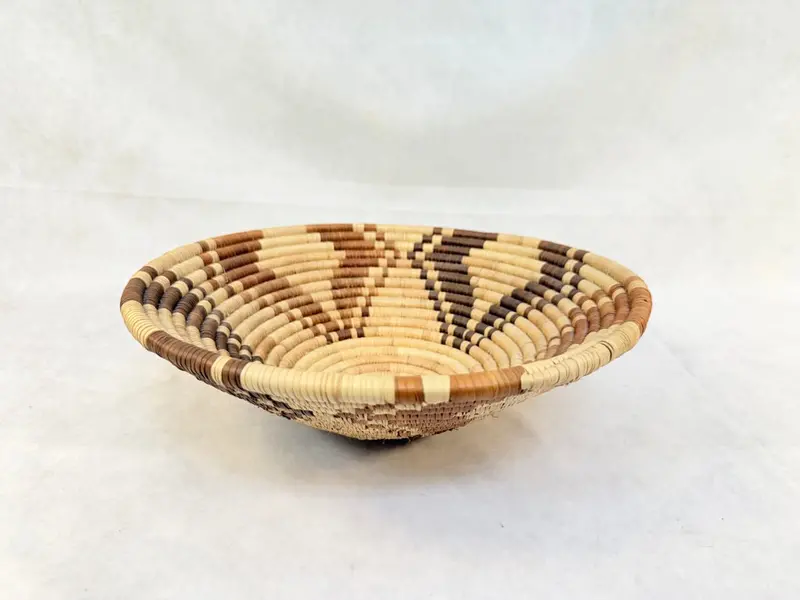 Traditional Hand-Coiled Storage Basket 1