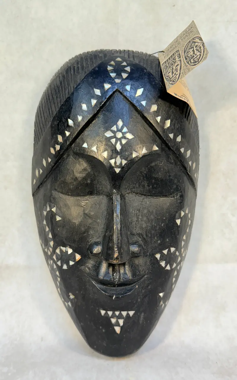 Traditional Sasak Female Mask From Lombok, Indonesia – Ritual Art Object 1