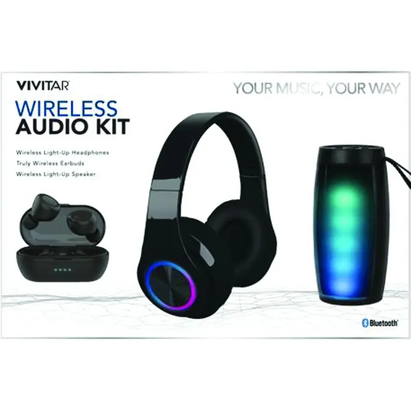Vivitar Bluetooth Speaker Gift Bundles – Portable Audio Sets 2