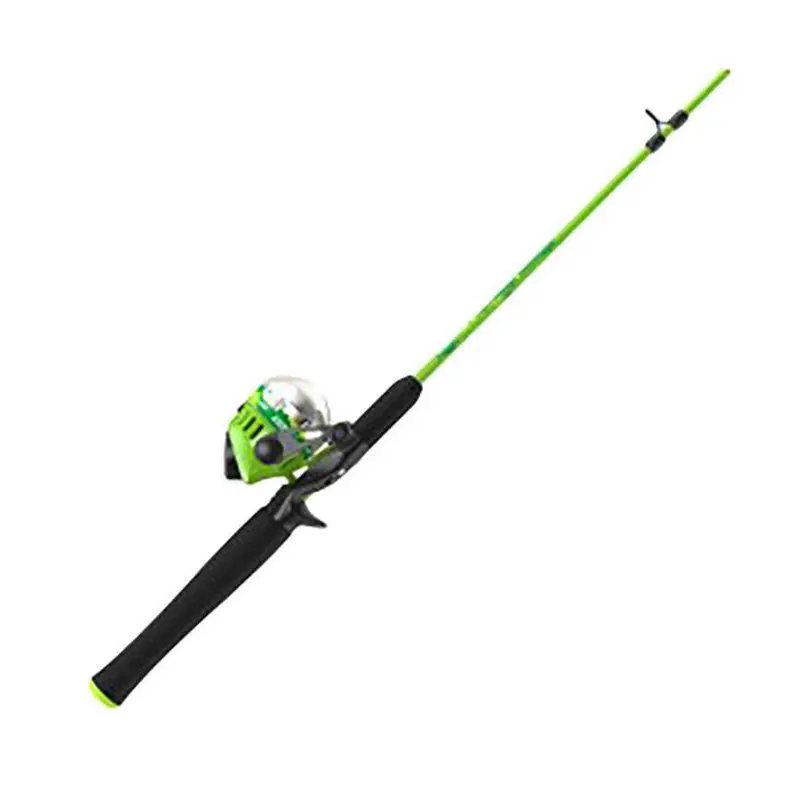 Zebco Splash Spincast Fishing Combo – 6-Foot Green Rod And Reel Set 1